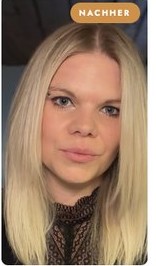 Michelles Haar nachher, Juni 2026