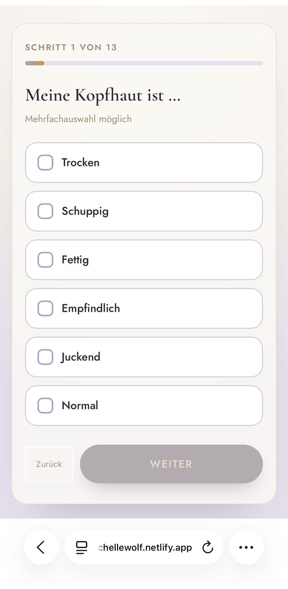 Haar-Quiz Analyse-Tool